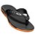 Chinelo Oakley Crowd Masculino Preto Caramelo - Imagem 1