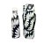 Garrafa Farm Glub 500ML Copacabana Preto Branco - Imagem 2