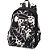 Mochila Farm Xodó Bichos na Floresta Preto Branco - Imagem 1