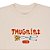 Camiseta Thug Nine Lamen Storm Bege - Imagem 3