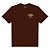 Camiseta Thug Nine Shield Marrom - Imagem 1