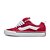 Tênis Vans Knu Skool Feminino Bordô Branco - Imagem 2