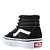 Tênis Vans Sk8-Hi Infantil Preto Branco - Imagem 3