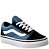 Tênis Vans Old Skool Infantil Azul Preto - Imagem 1