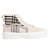 Tênis Vans Sentry Sk8-Hi Feminino Bege Xadrez - Imagem 1