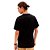 Camisa Vans Left Chest Logo Masculina Preto Branco - Imagem 2
