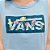 Regata Vans Tussy Tank Feminina Azul - Imagem 3