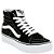 TENIS VANS SK8 HI PLATFORM FEM PTO/BCO - Imagem 2