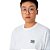 Camisa Vans Left Chest Logo Masculina Branco Preto - Imagem 3