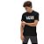 Camisa Vans Classic Masculina Preto Branco - Imagem 2