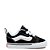 Tênis Vans Knu Skool Infantil Preto Branco - Imagem 1