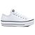 Tênis Converse All Star Chuck Taylor Platform Lift OX Feminino Branco Preto - Imagem 1