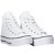 Tênis Converse Chuck Taylor All Star Platform Lift Hi Cano Alto Feminino Branco Preto - Imagem 2