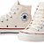 Tênis Converse All Star Chuck 70 Hi Cano Alto Feminino Bege Branco - Imagem 3