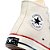 Tênis Converse All Star Chuck 70 Hi Cano Alto Feminino Bege Branco - Imagem 4