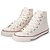 Tênis Converse All Star Chuck 70 Hi Cano Alto Feminino Bege Branco - Imagem 2