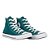 Tênis Converse All Star Chuck Taylor Hi Seasonal Feminino Verde Escama - Imagem 2