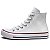 Tênis Converse All Star New Malden Hi Couro Unissex Branco Vermelho - Imagem 2