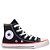 Tênis Converse All Star Chuck Taylor Cano Alto Infantil Preto Vermelho - Imagem 1
