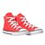 Tênis Converse All Star Chuck Taylor Hi Kids Infantil Vermelho - Imagem 2