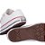 Tênis Converse Chuck Taylor All Star Ox Couro Infantil Branco Vermelho - Imagem 4