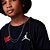 Camisa Jordan Wavy Motion Jumpman Infantil Preto Vermelho - Imagem 3