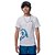 Camisa Jordan Warped Galexy Infantil Branco Azul - Imagem 1