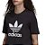 Camiseta Adidas Originals Adicolor Classics Trefoil Preto Branco - Imagem 3