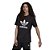 Camiseta Adidas Originals Adicolor Classics Trefoil Preto Branco - Imagem 4