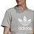 Camiseta Adidas Originals Adicolor Classics Trefoil Cinza Branco - Imagem 2