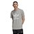 Camiseta Adidas Originals Adicolor Classics Trefoil Cinza Branco - Imagem 3