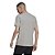 Camiseta Adidas Originals Adicolor Classics Trefoil Cinza Branco - Imagem 4