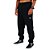 Calça Vans Moletom Core Basic Flee Masculina Preto - Imagem 3