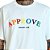 Camisa Approve Bold New Rainbow Masculina Off White Colors - Imagem 3