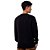Casaco Moletom Vans Classic Crew II Masculino Preto Branco - Imagem 3