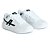 Tenis New Step One X Approve Branco e Preto - Imagem 5