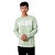 Casaco Moletom Vans Classic V II Hoodie Masculino Verde Branco - Imagem 1