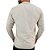 Camisa Baw Mushroom Hunters Manga Longa Masculina Bege Preto - Imagem 2