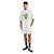 Camisa Baw New Over God Mushroom Masculina Bege Verde - Imagem 1