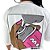 Camisa Baw Regular Street Girls Unissex Off White Rosa - Imagem 2