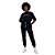 Calça Baw Jogger Essential Unissex Preto Branco - Imagem 2