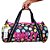 Bolsa Baw Duffle Watercolor Smiley Feminina Preto Colors - Imagem 2