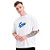 Camisa Baw New Over Line Masculina Branco Azul - Imagem 1