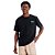 Camisa Baw Regular Logo Retro Masculina Preto Verde - Imagem 1