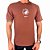 Camisa Baw Good Sounds Masculina Marrom Branco - Imagem 1