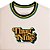 Camisa Thug Nine Jammin Masculina Bege, Verde, Amarelo e Preto - Imagem 2