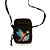 Bolsa Farm Da Gema Samba das Araras Preto/Azul/Laranja - Imagem 2