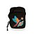 Bolsa Farm Da Gema Samba das Araras Preto/Azul/Laranja - Imagem 1