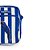 Bolsa Farm Da Gema Arara Listrada Off White/Azul - Imagem 2