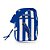 Bolsa Farm Da Gema Arara Listrada Off White/Azul - Imagem 1